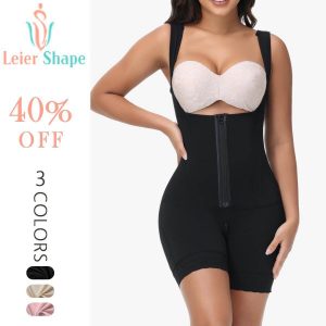 SculptPro Open-Bust Steel Boned Bodysuit for Women