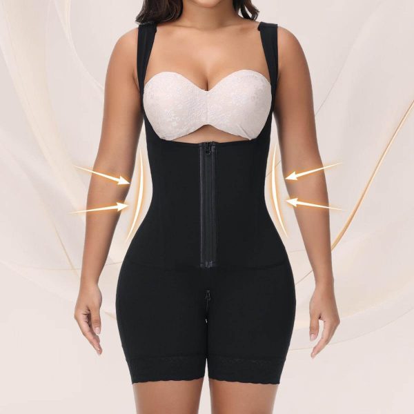 SculptPro Open-Bust Steel Boned Bodysuit for Women - Image 3