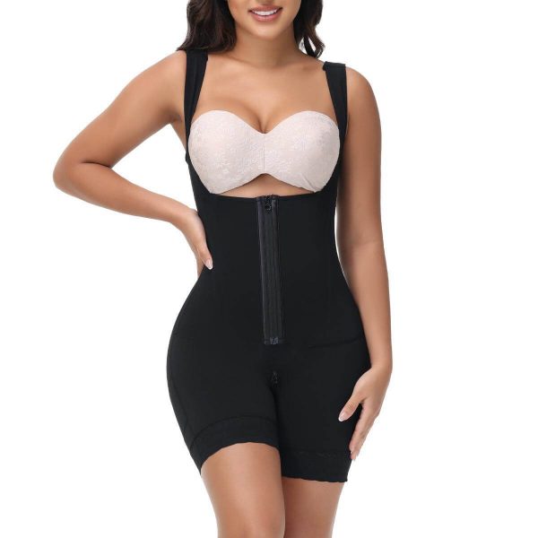 SculptPro Open-Bust Steel Boned Bodysuit for Women - Image 5