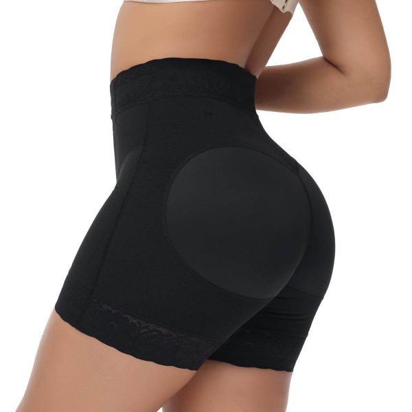 AirSculpt Lace Steel Boned Mid-Thigh Shapewear Shorts for Women - Image 7